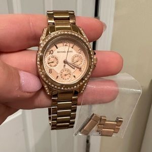 Michael Kors Rose Gold Womens Watch